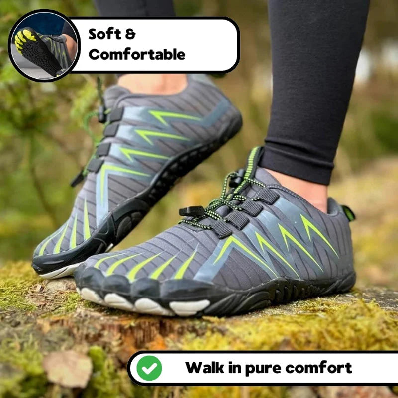 Wild Pro: All-Terrain Grip Barefoot Shoes (Unisex)