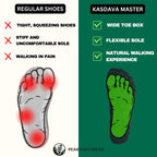 Kasdava Pro - Non-slip & Waterproof Winter Barefoot Shoe (Unisex)