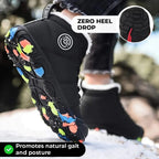 Hike Kids - Waterproof Barefoot Winter Shoes for Kids