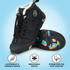 Hike Kids - Waterproof Barefoot Winter Shoes for Kids