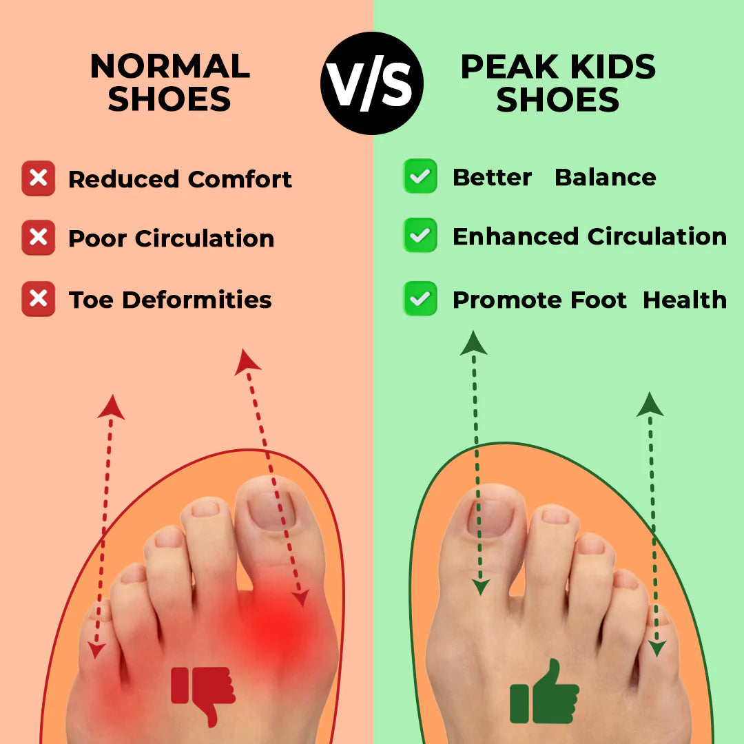 Hike Kids - Waterproof Barefoot Winter Shoes for Kids