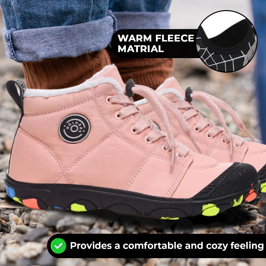 Hike Kids - Waterproof Barefoot Winter Shoes for Kids